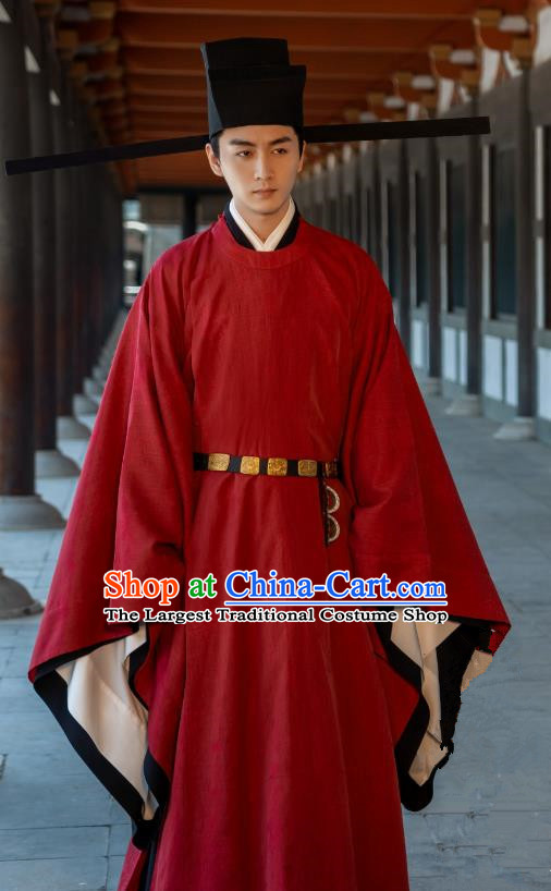 Chinese Ancient Official Clothing TV Series A Dream of Splendor Gu Qian Fan  Robes Song Dynasty