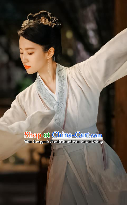 Chinese Ancient Young Woman Clothing TV Series A Dream of Splendor Zhao Pan Er Dresses Song Dynasty Female Civilian Historical Costumes