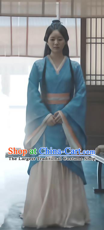 Chinese Han Dynasty Noble Lady Clothing TV Series Love Like The Galaxy Cheng Shaoshang Ancient Princess Garment Costumes