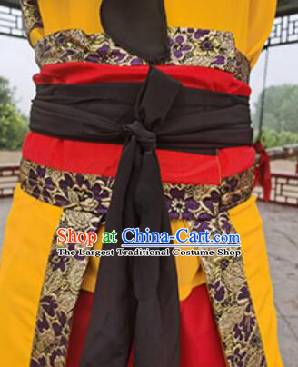 China Journey to the West Sun Wu Kong Outfit Sun Wukong Crashed Peach Garden Clothing Beijing Opera Monkey King Costumes