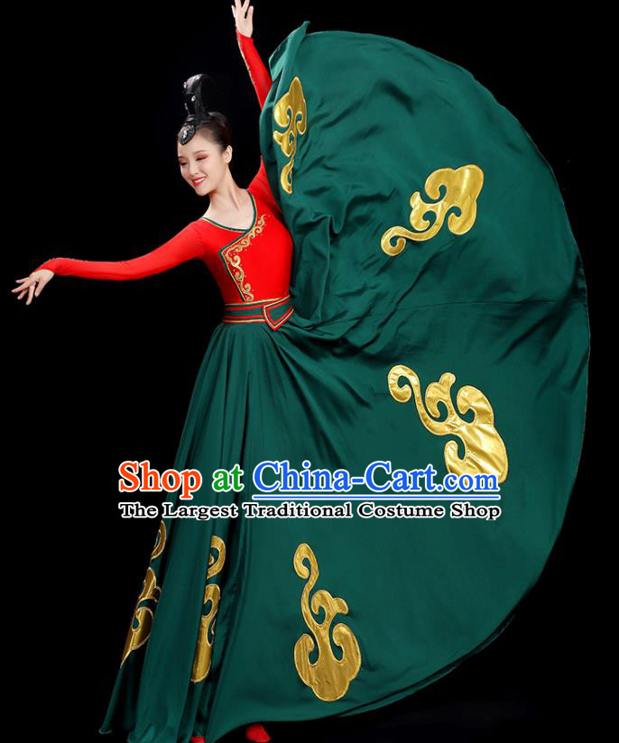 China Classical Dance Dress Women Group Show Costume Opening Dance Clothing