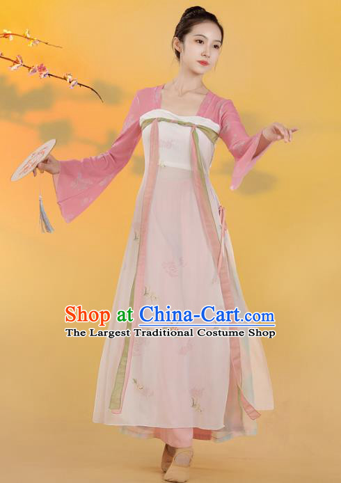 China Woman Solo Dance Clothing Classical Dance Costume Parade Fashion Hanfu Dance Dress