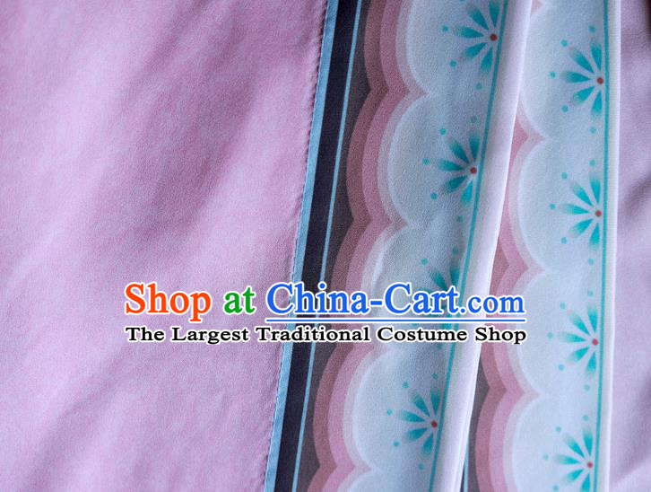 China Song Dynasty Court Woman Garment Costumes Traditional Hanfu Ancient Palace Beauty Clothing Complete Set