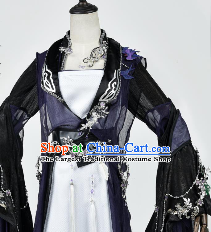 Cosplay Heroine Clothes Jian Xia Qing Yuan Xing Yan Clothing Ancient Swordswoman Costumes
