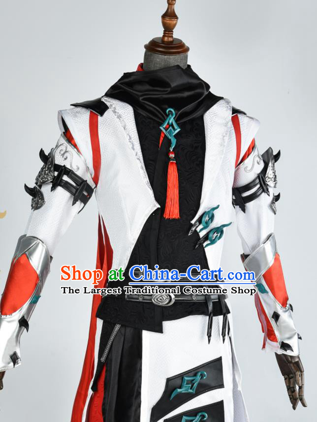 Ancient Swordsman Costumes Cosplay Hero Clothes Jian Xia Qing Yuan Ling Xue Ge Male Clothing