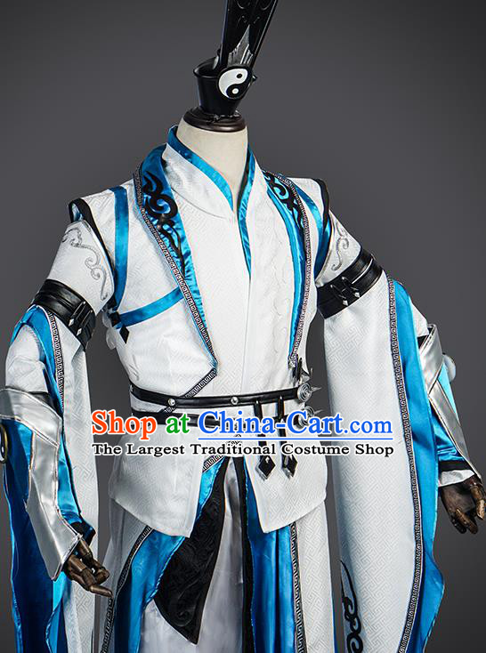 Cosplay Swordsman Clothes Jian Xia Qing Yuan NPC Clothing  Ancient Young Hero Costumes