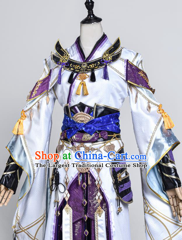 Top Cosplay Young Hero Clothes Jian Xia Qing Yuan Yan Tian Zong Clothing Ancient Swordsman Costumes