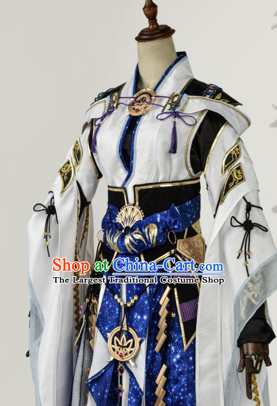 Top Ancient Swordsman Costumes Cosplay Young Hero Clothes Jian Xia Qing Yuan Yan Tian Zong Clothing
