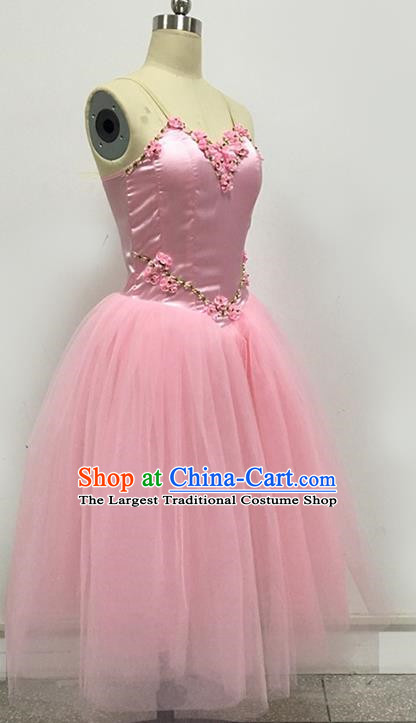 Long Dance Ballet Dress Princess Dress Performance Dress Exercise Suit Tutu Skirt Gauze Skirt
