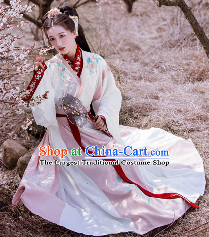 Woman Hanfu China Jin Dynasty Princess Clothing Traditional Female Costumes Ancient Swordswoman Dresses