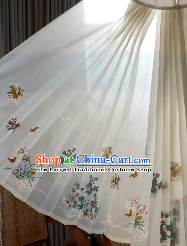 China Hanfu Ming Dynasty Court Woman Clothing Traditional Costumes Ancient Noble Countess Dresses