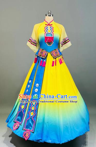 Bouyei Xilan Kapu Dress Up Ethnic Minority Photo Costume Solo Catwalk Show Costumes