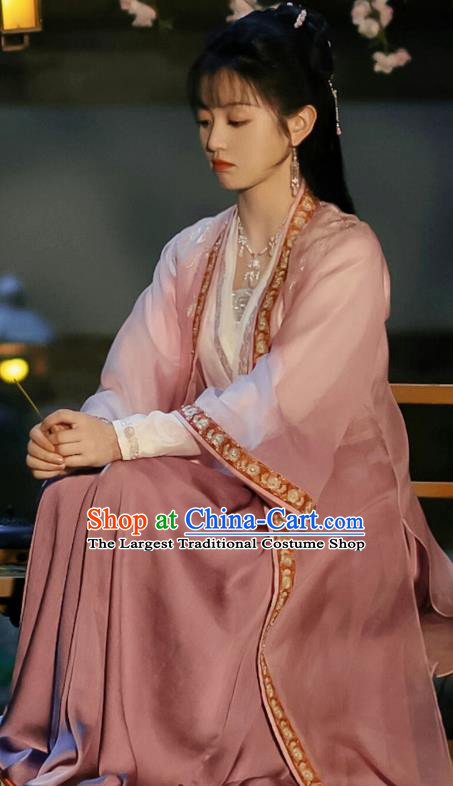 China Song Dynasty Historical Costumes Romantic TV Series New Life Begins Li Wei Clothing Ancient Royal Princess Hanfu Dress