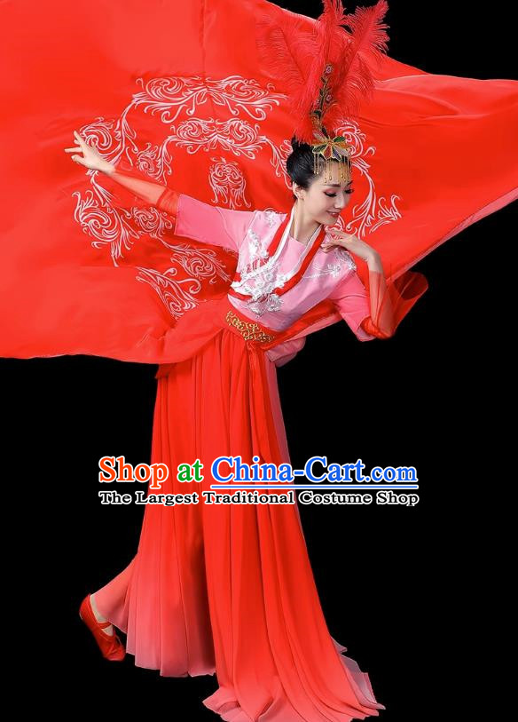 Opening Dance Large Swing Skirt Costumes Solo Chorus Costumes Host Catwalk Stage Costumes Ode To The Motherland Dance Costumes