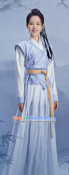 Romantic Drama My Sassy Princess Maidservant Ling Bi Clothing China TV Series Ancient Young Woman Costumes