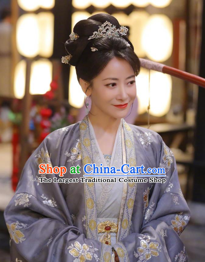 China Ancient Court Mistress Costumes Romantic Drama New Life Begins Infanta Zhao Fangru Clothing