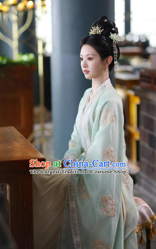 TV Series New Life Begins Li Wei Garment Costumes China Ancient Court Lady Clothing Song Dynasty Princess Consort Dress