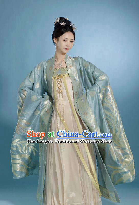China Ancient Princess Consort Clothing Song Dynasty Royal Rani Dress TV Series New Life Begins An Xiyuan Garment Costumes