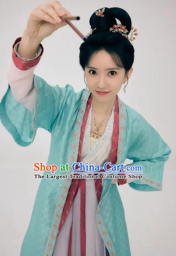 TV Series New Life Begins Dong Haitang Garment Costumes China Ancient Princess Consort Clothing Song Dynasty Royal Rani Dress