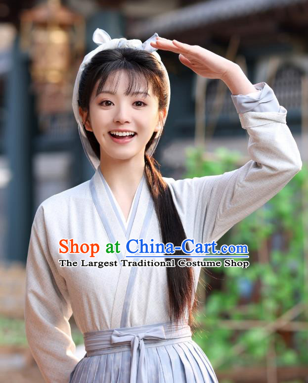 China Ancient Village Lady Clothing TV Series New Life Begins Li Wei Dress Song Dynasty Farmwife Costumes