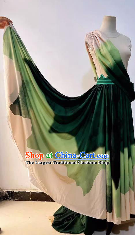 Professional Stage Performance Costume China Classical Dance Dress A Thousand Li of Rivers and Mountains Dance Clothing