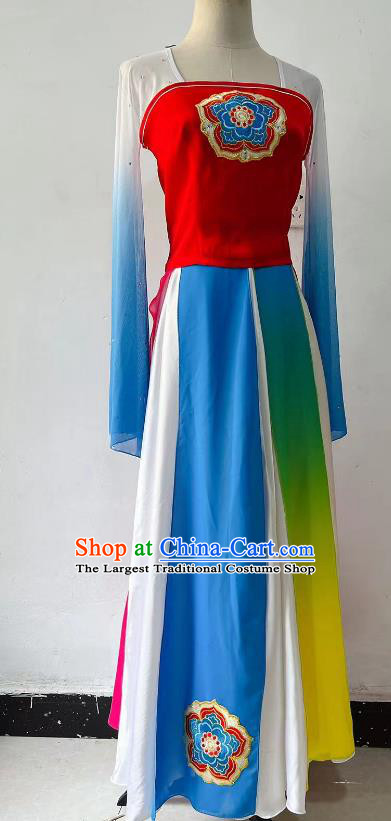 China Classical Dance Dress Woman Solo Stage Performance Costume Hanfu Dance Clothing