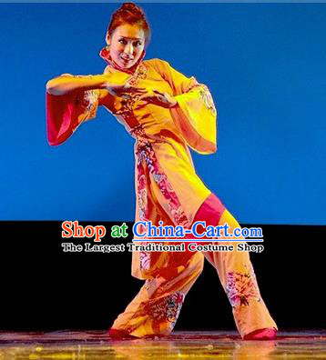 China Classical Dance Clothing Taoli Cup Dance Competition Outfit Woman Solo Stage Performance Costume