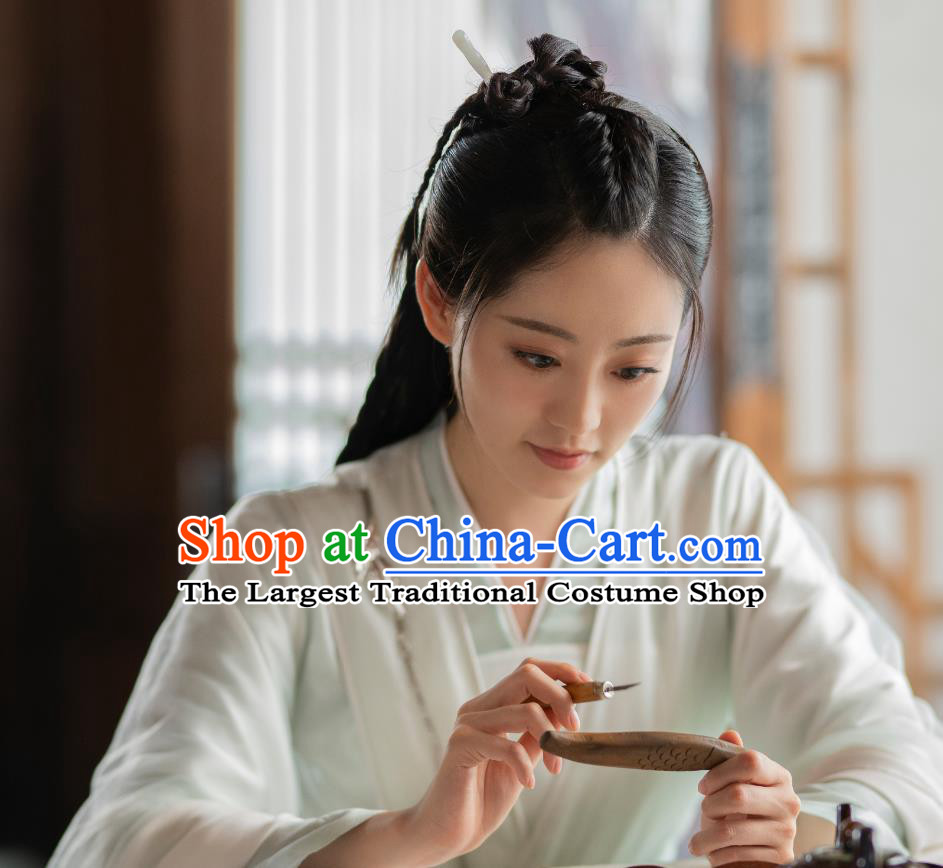 Romantic TV Series Miss The Dragon Gu Qing Yang Dress China Ancient Fairy Costumes Princess Clothing