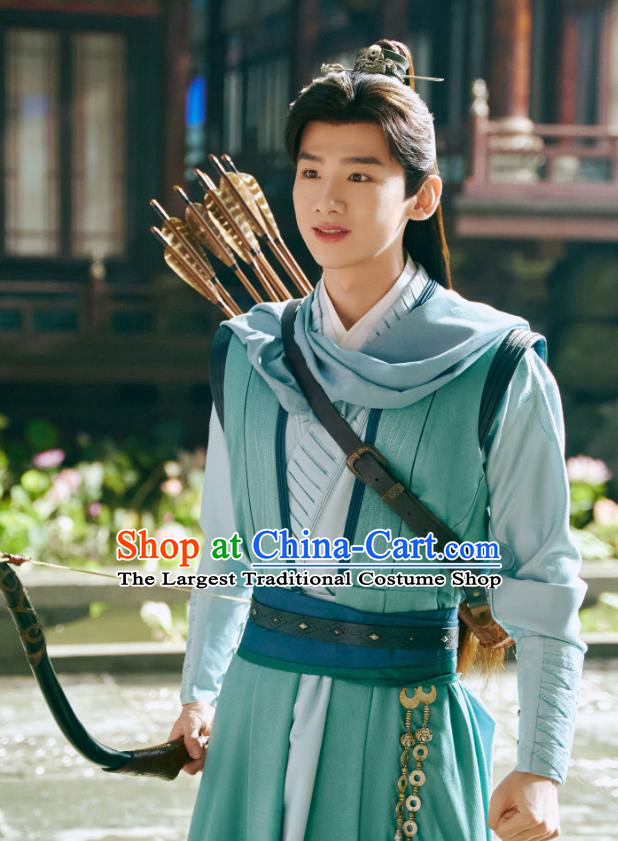 TV Series Destined Chang Feng Du Gu Jiu Si Garments Chinese Song Dynasty Young Hero Costumes Ancient Swordsman Clothing