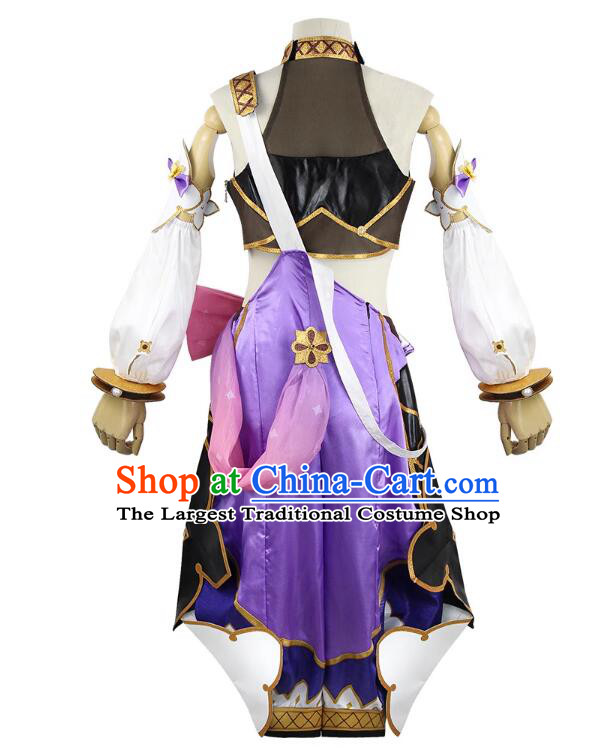 Genshin Cosplay Dolly Costume Young Lady Dress Handmade Role Playing Clothing
