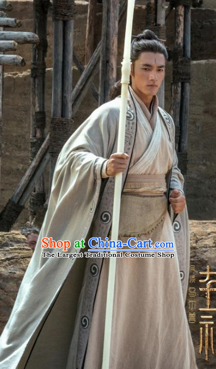Film Creation of the Gods I Kingdom of Storms Er Lang God Yang Jian Clothing China Ancient Shang Dynasty Superhero Costumes