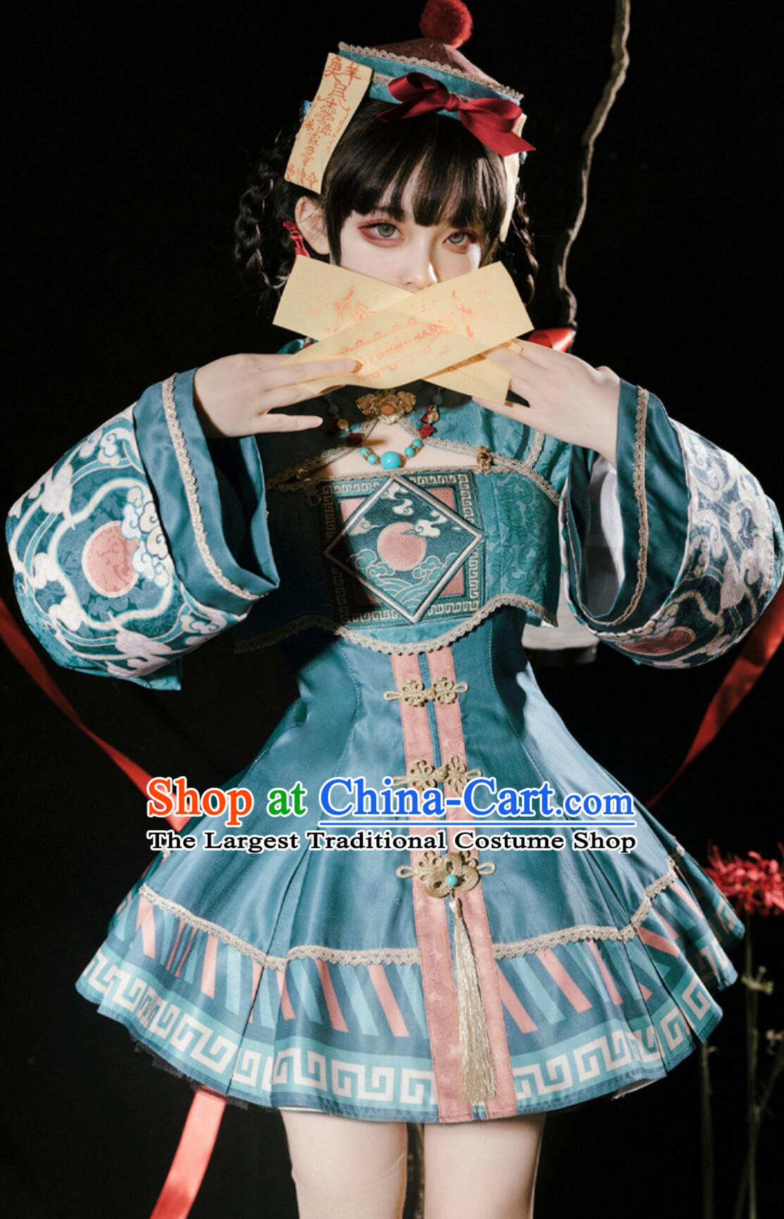 Comic Con Clothing Cosplay Zombie Lady Dress Halloween Vampire Cos Costume