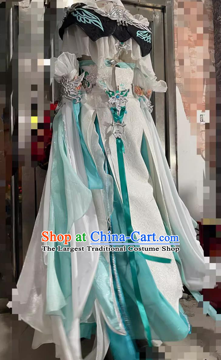 Ancient Chinese Princess Costume China Online Game Sword Heroes Fate Cosplay Changge Sect Woman Dress