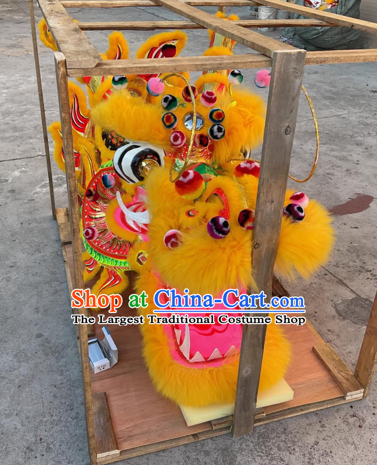Chinese New Year Parade Dragon Dance Costume Celebration Giant Dragon Handmade Traditional Dragon Dancing Props