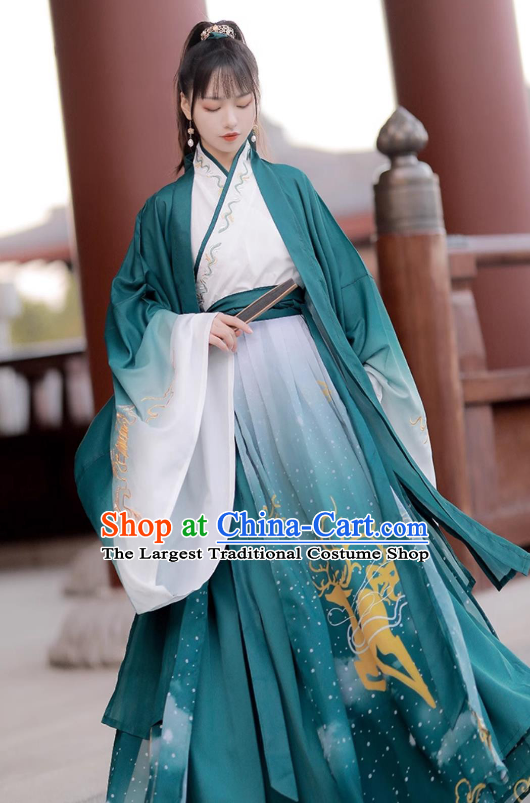 Chinese Jin Dynasty Hanfu Dress Ancient China Swordsman Costume Traditional Clothing for Women and Men