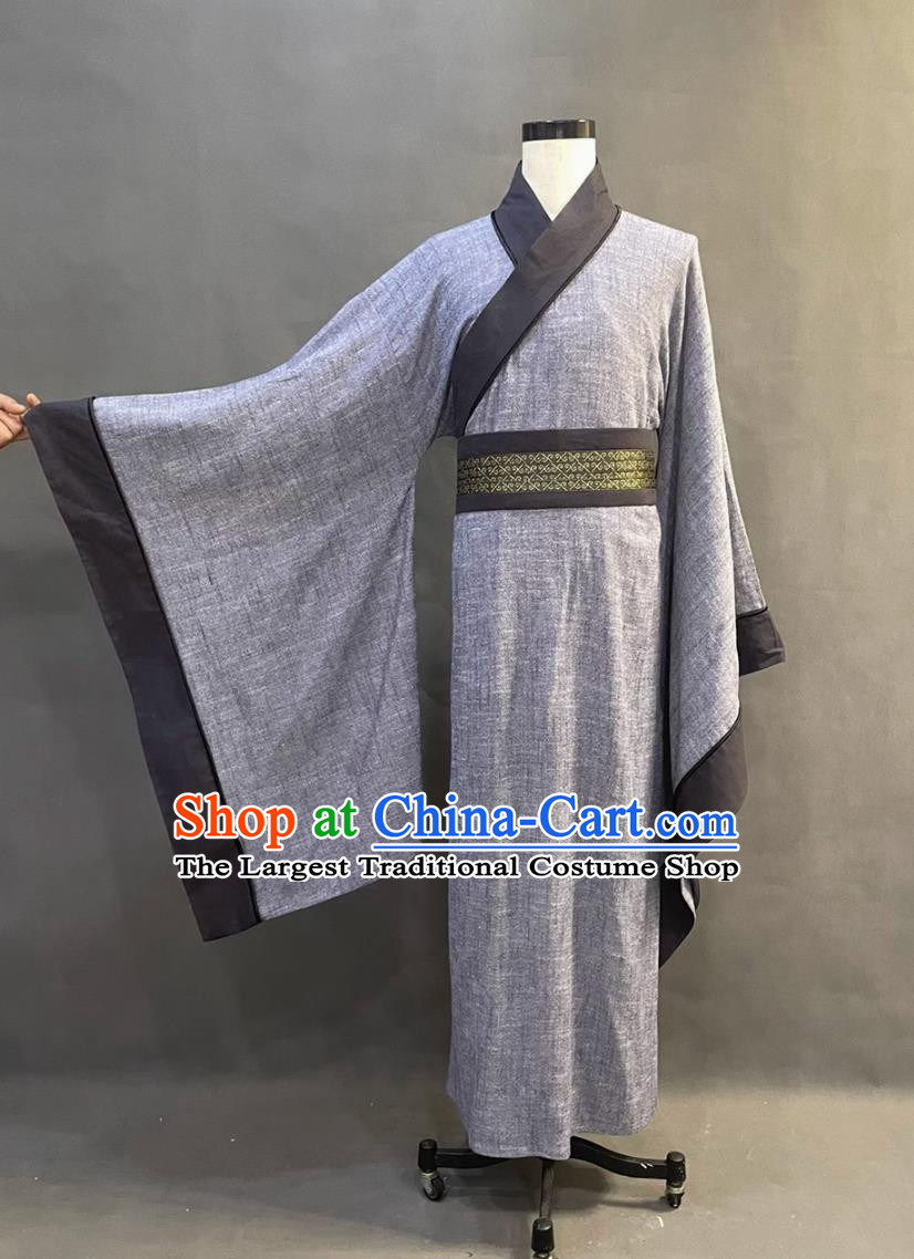 Traditional Chinese Costume Ancient China Physician Clothing TV Drama Romance of the Three Kingdoms Hua Tuo Hanfu