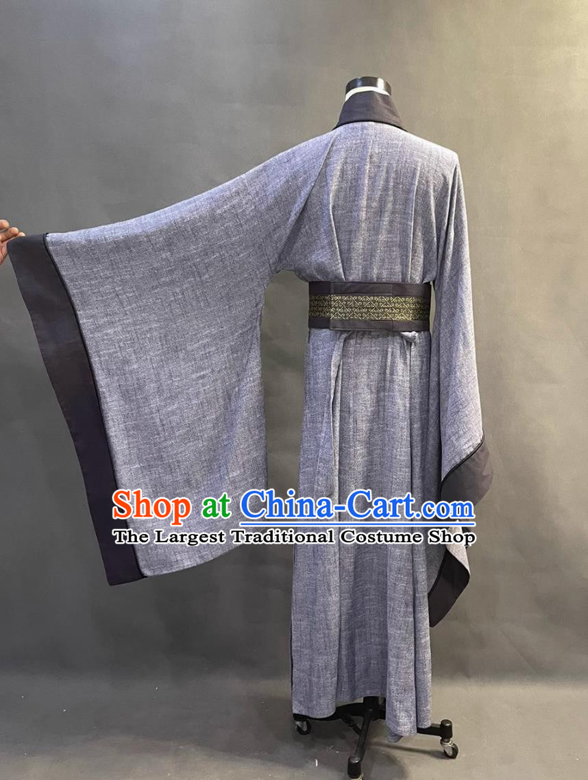 Traditional Chinese Costume Ancient China Physician Clothing TV Drama Romance of the Three Kingdoms Hua Tuo Hanfu
