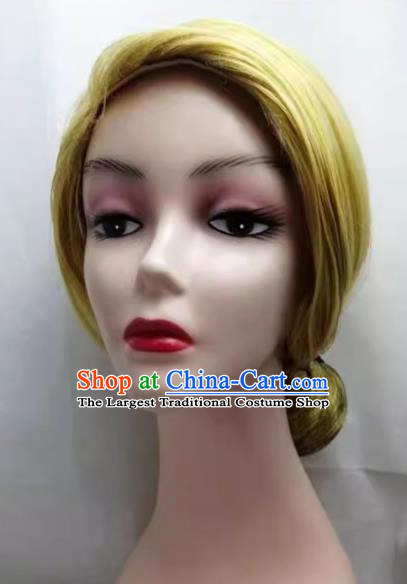 Marie Curie Cosplay Wig Blonde Woman with Hair
