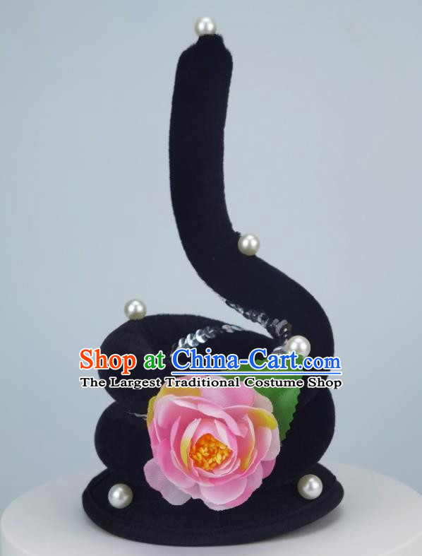 Classical Dance Headdress Lotus Picking Dance Hair Ornaments Fairy Stick Dunhuang Headband Flower Ornaments Floating Lotus Han And Tang Wigs