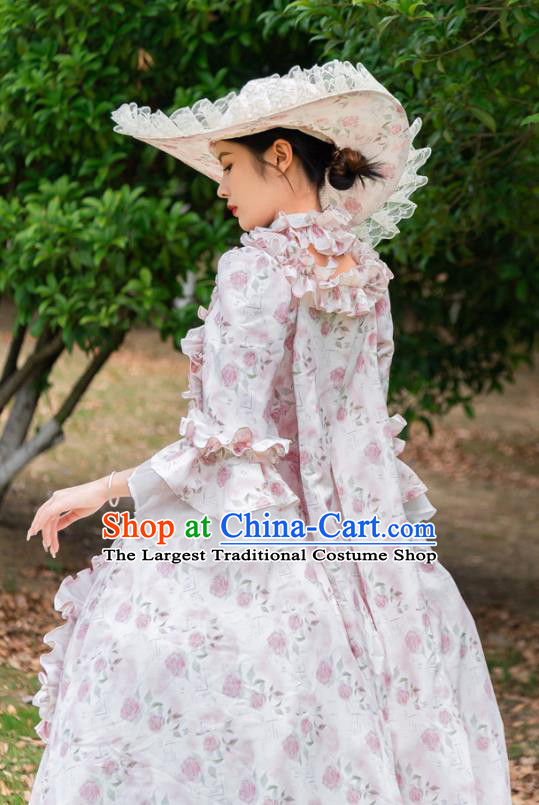 European Style Court Dress European th Century Retro Aristocratic Dress Princess Clothing Drama Costume
