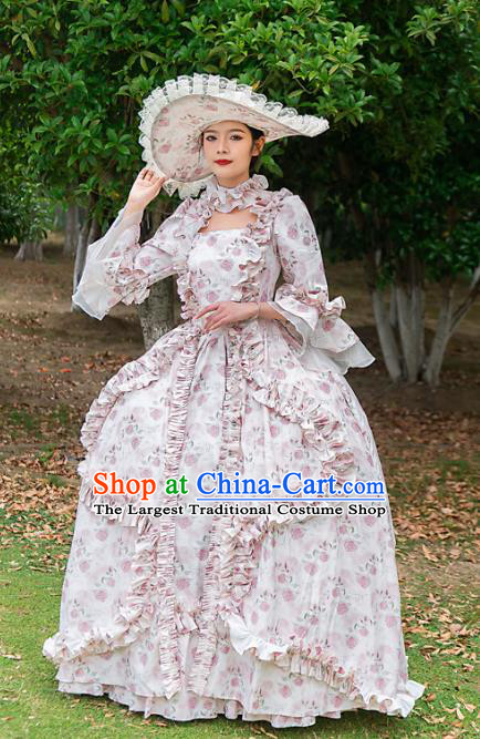 European Style Court Dress European th Century Retro Aristocratic Dress Princess Clothing Drama Costume