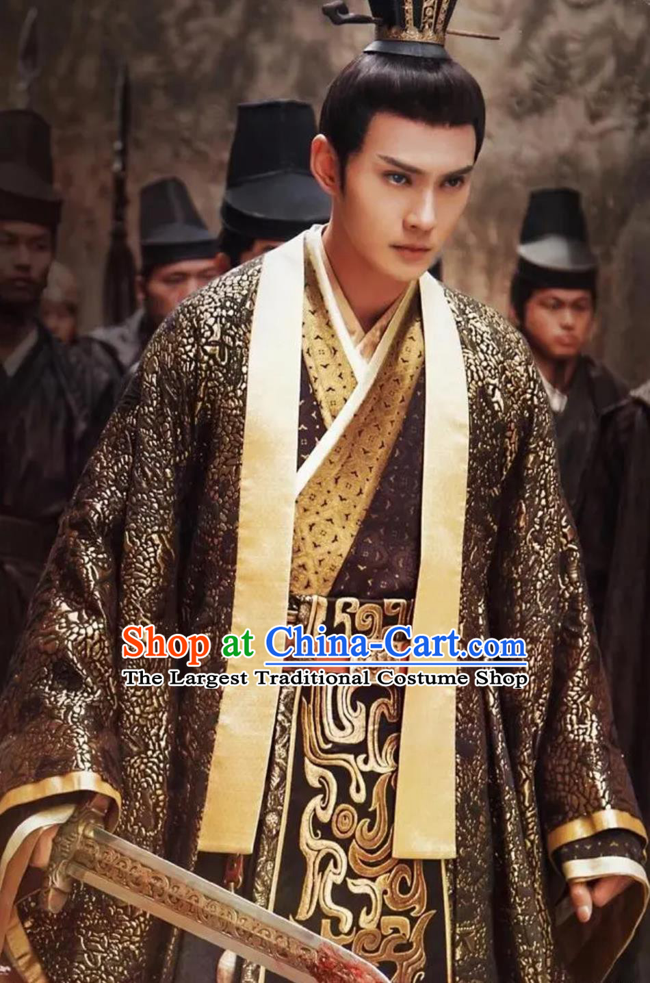 TV Series Royal Rumours Crown Prince Ji Yuan Su Garment Costumes Chinese Ancient Tang Dynasty Noble King Clothing