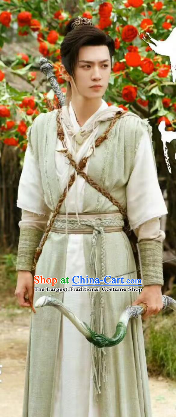 Chinese Ancient Young Hero Clothing Xian Xia TV Series Sword and Fairy 4 Swordsman Yun Tian He Costumes