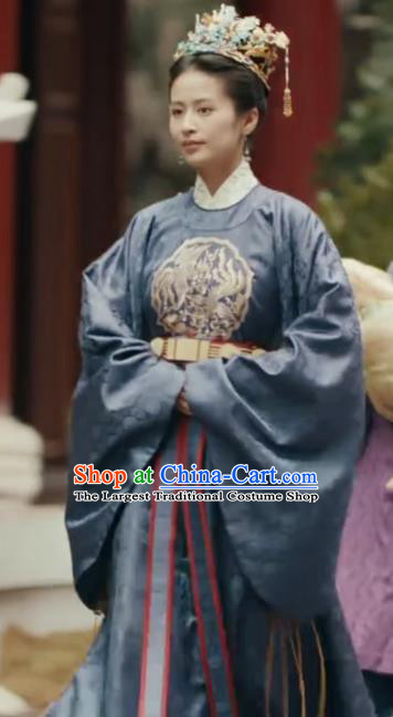 Chinese TV Series Ancient Crown Princess Clothing The Imperial Age Xu Miao Yun Official Robes Ming Dynasty Court Woman Apparels