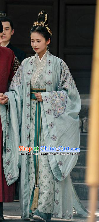 Chinese TV Series The Imperial Age Princess Yan Dresses Ancient Ming Dynasty Empress Xu Miao Yun Clothing