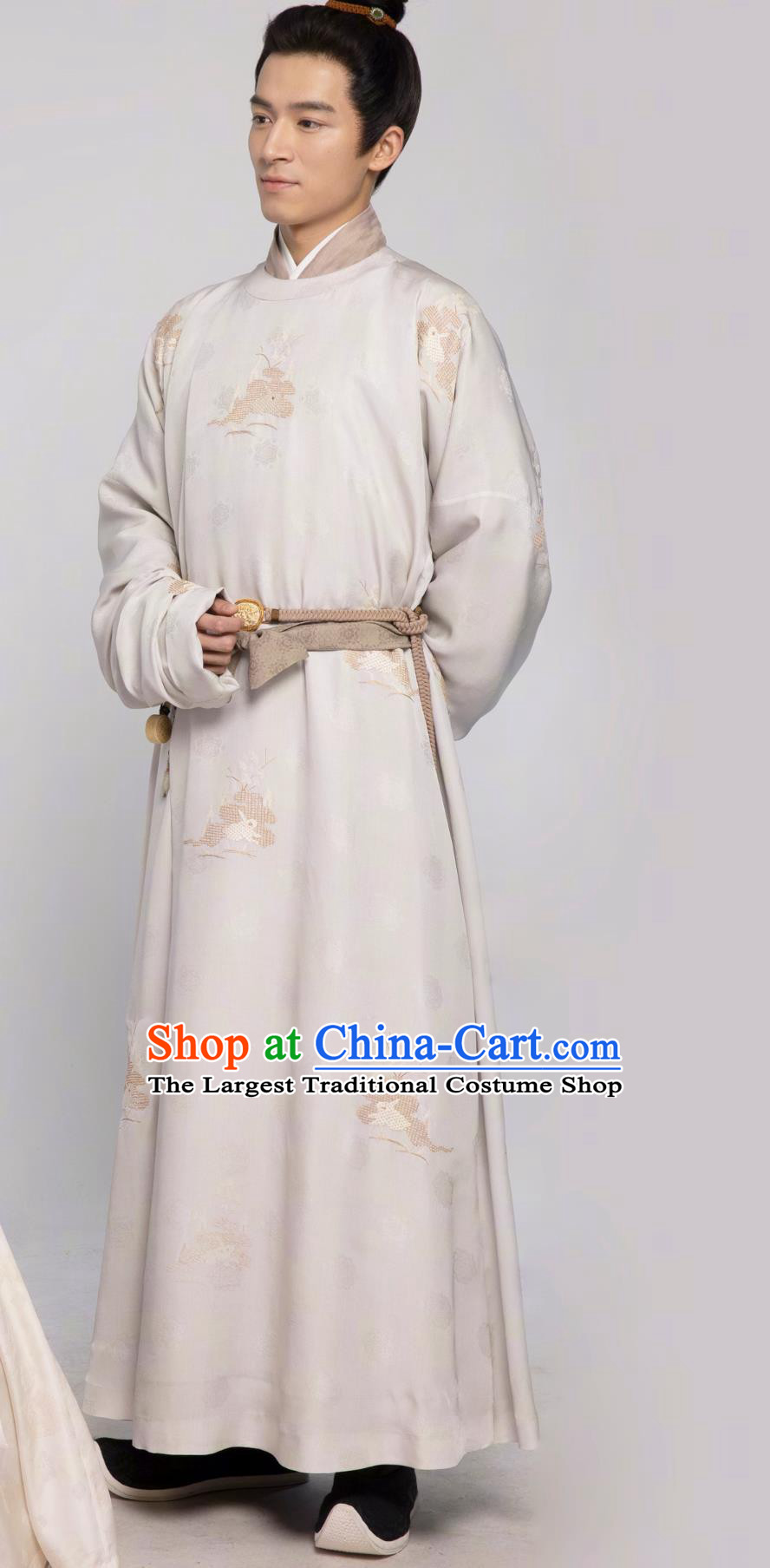 Chinese Ancient Song Dynasty Scholar Hanfu Clothing TV Series Scent Of Time Young Lord Zhong Xi Wu Costumes
