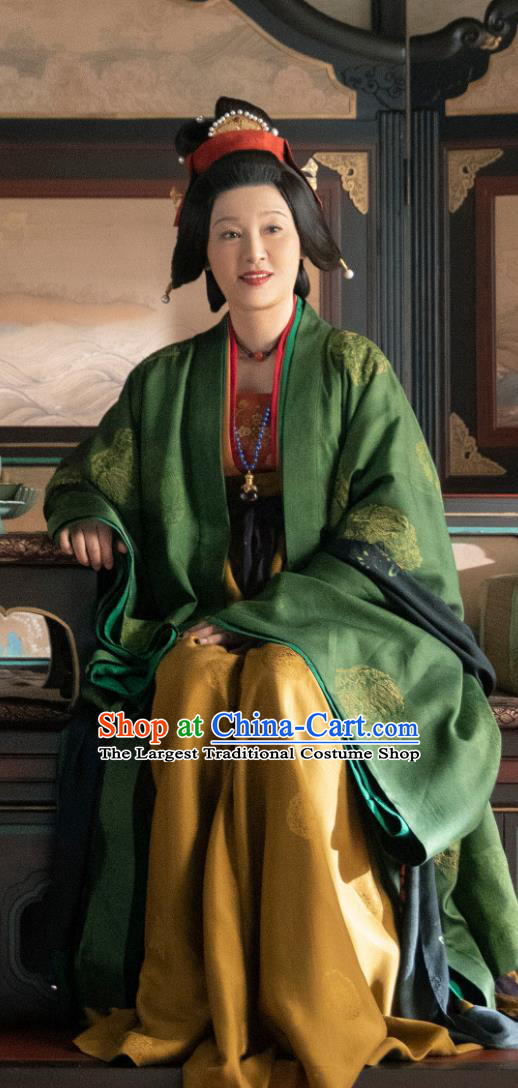 TV Series Scent Of Time Ancient Elder Princess Costumes Chinese Song Dynasty Noble Woman Hanfu Clothing