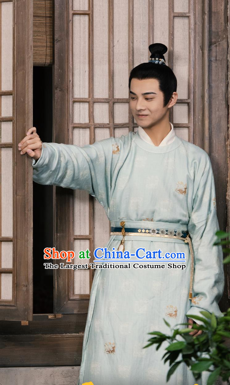 Ancient Drama 2023 Hilarious Family Fourth Prince Costumes Chinese Song Dynasty Young Man Hanfu Clothing