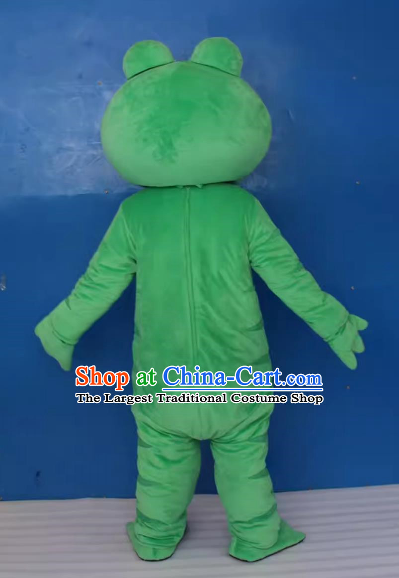 Frog Doll Costume Doll Outfit Cotton Jumpsuit Doll Props Beautiful Frog Fish Bbq Mascot Walking Outfit
