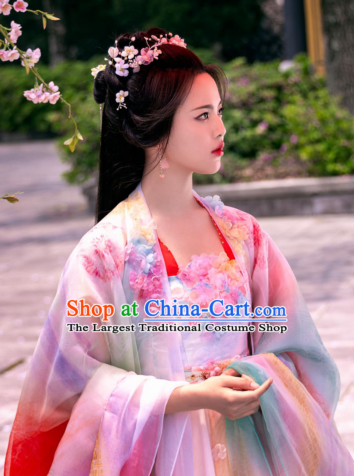 China Ancient Princess Clothing Costume Drama Love You Seven Times Fairy Xiang Yun Dresses